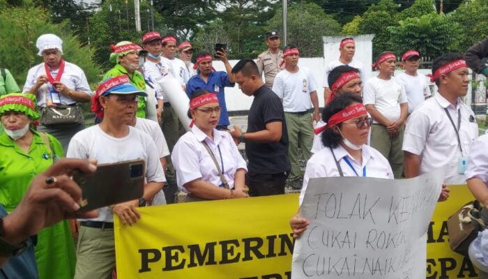 Produsen Rokok Di P. Siantar Dukung Aspirasi Buruh Pemberantasan Rokok Ilegal