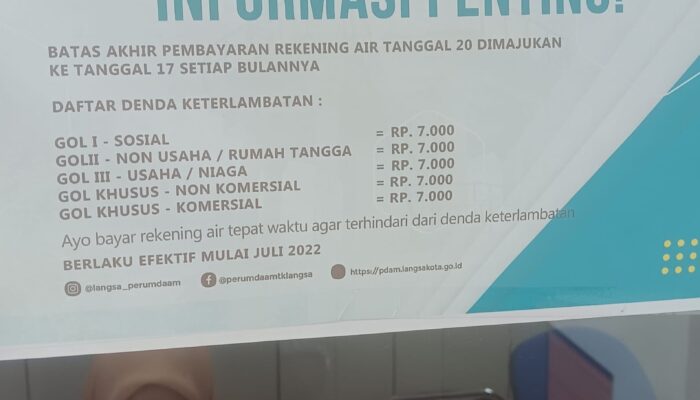 Menunggu Wali Kota Yang Mampu Benahi Carut Marut PDAM Kota Langsa