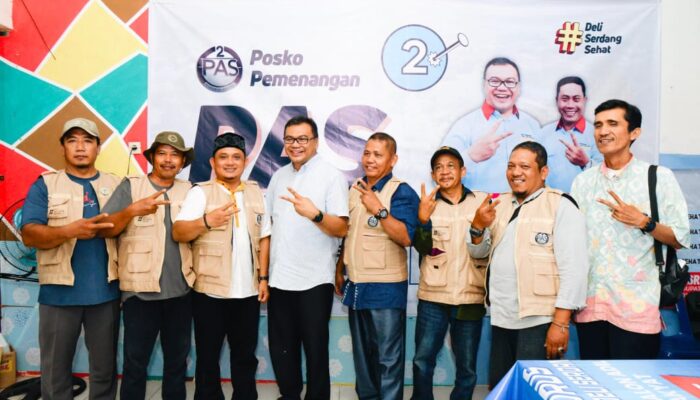 Posko Pemenangan Pasukan Aci Suwondo Diresmikan