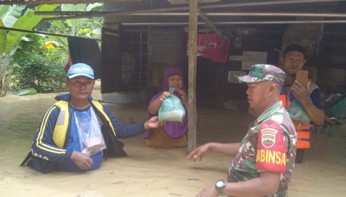 Sungai Besitang Meluap, Banjir Rendam Ratusan Rumah Warga