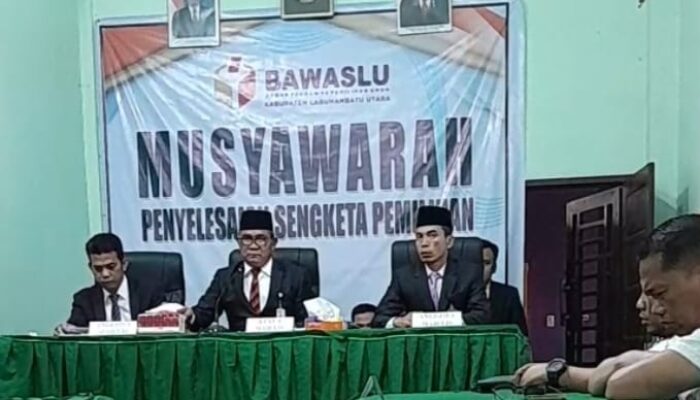 Bawaslu Labura Tolak Permohonan Rizal – Darno
