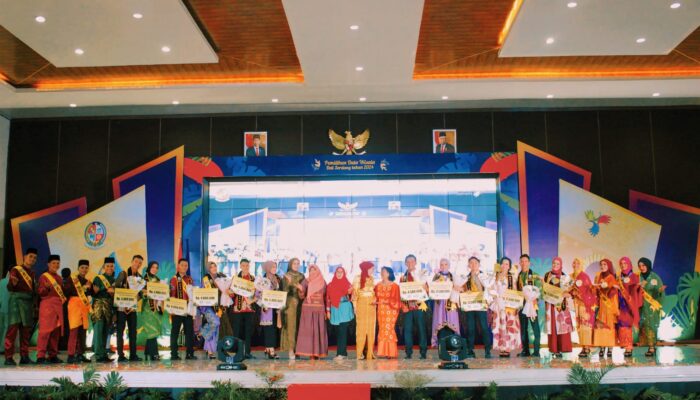 Wahyu dan Intan Raih Duta Wisata Deli Serdang 2024