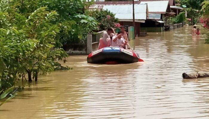 1.521 Jiwa Mengungsi Terdampak Banjir Di Aceh Tamiang