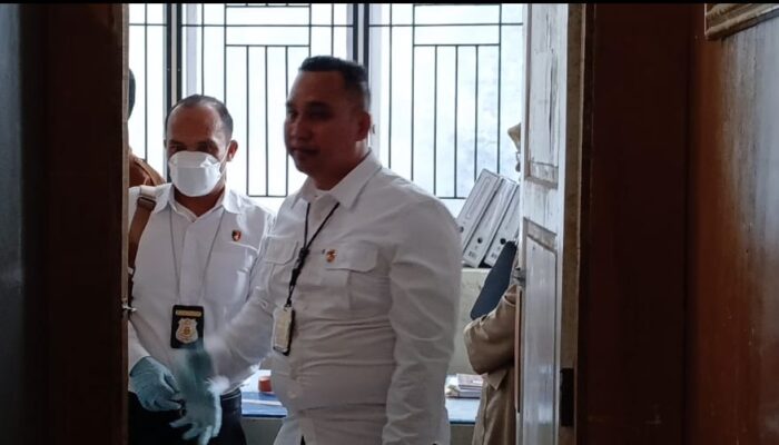 Polres Aceh Tengah Geledah Dinas Perdagangan