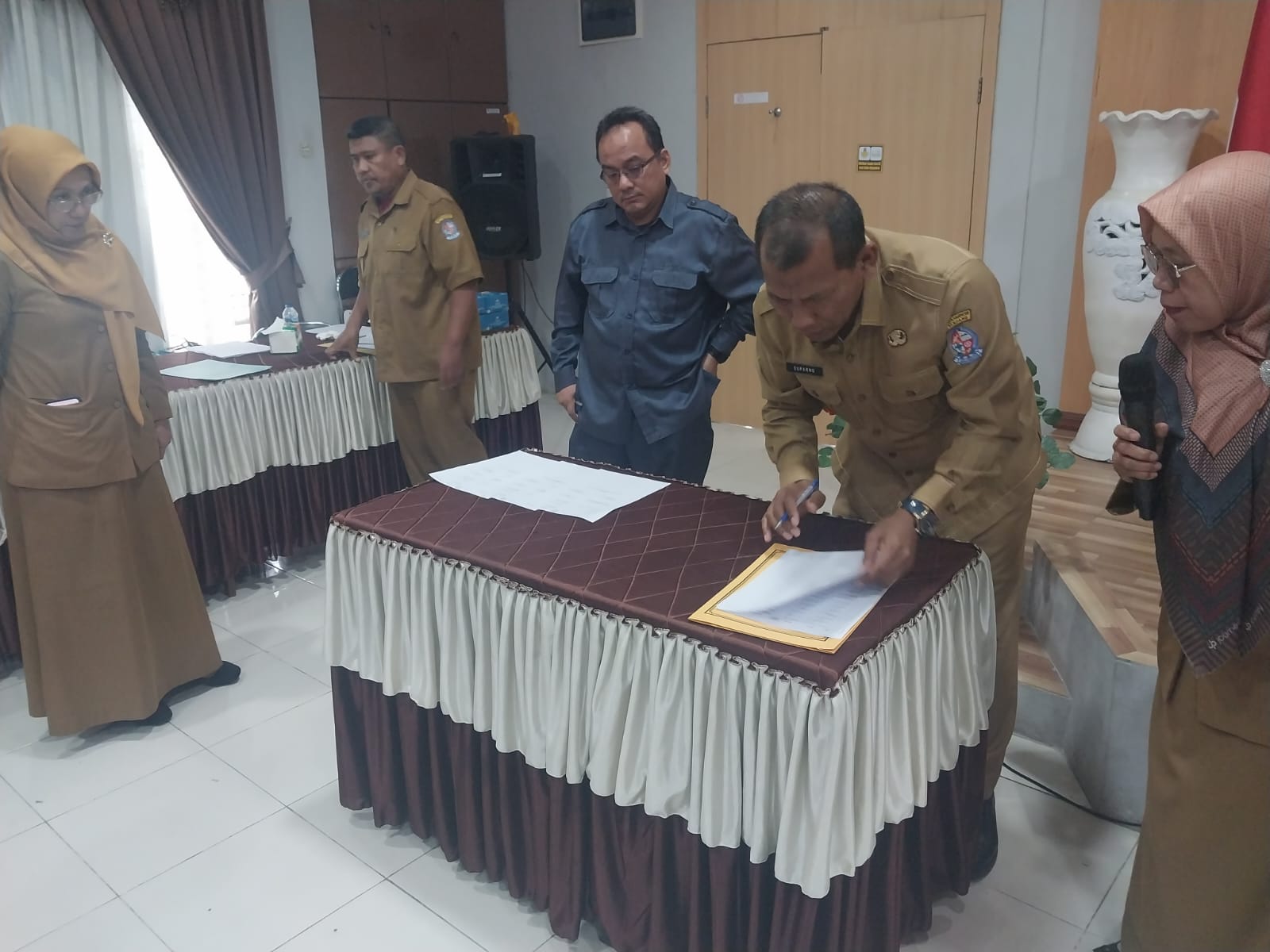 Dinas SDABMBK Gelar Konsuktasi Pelayanan Publik