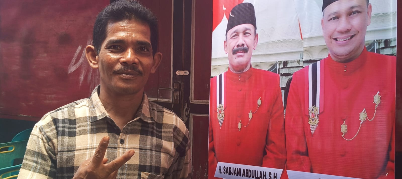 Ribuan Warga Simpang Tiga Siap Menangkan H Sarjani-Alzaizi