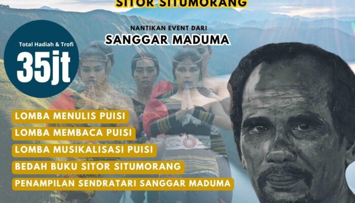 Rayakan 100 Tahun Sitor Situmorang, Sanggar Maduma Adakan Berbagai Lomba Untuk Siswa Di Sumatera Utara