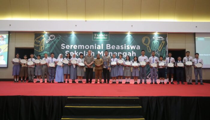 Beasiswa Tanoto Foundation Dukung 81 Siswa Berprestasi Di Kota Medan