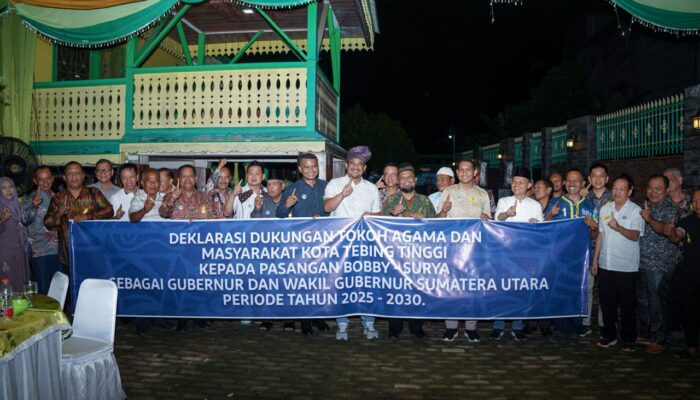 Di Rumah Adat Puri Melayu Sri Menanti, Tokoh Masyarakat, Tokoh Agama Dan Adat Siap Menangkan Bobby Nasution