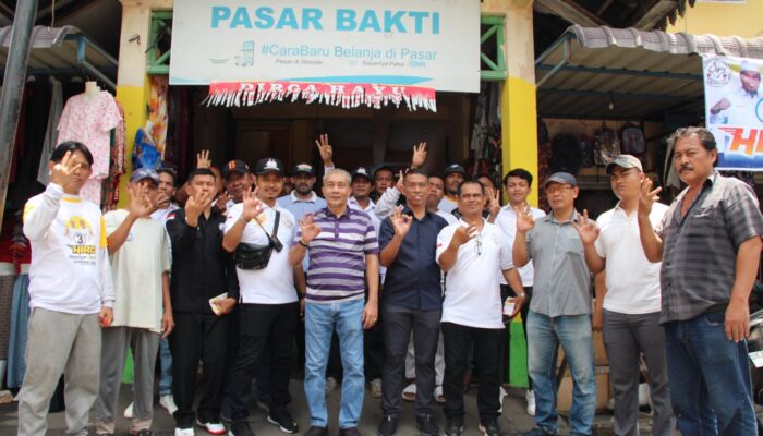 Safari HIRO Kunjungan 53 Pasar, Yasyir Ridho Disambut Meriah Di Pasar Halat Dan Bakti