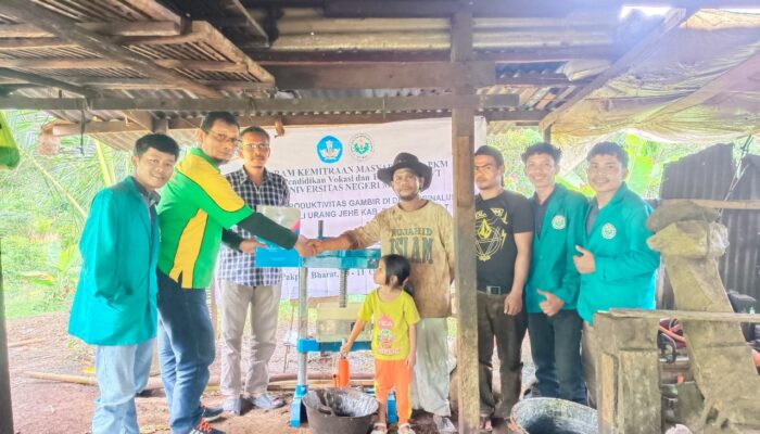 Tim PKM Dosen Unimed Bantu Pengembangan Usaha Gambir