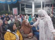 Istri Paslon Bupati Deliserdang No Urut 2 Disambut Hangat Warga Beringin-Pantai Labu