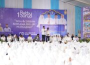 Istana Maimun Memutih, Ribuan Jamaah Sambut Antusias Bobby-Surya