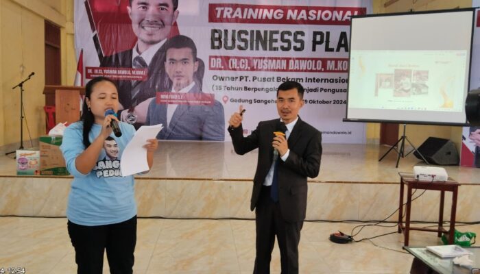 Ratusan Pelaku UKM Di Gunungsitoli Ikuti Training Nasional III Business Plan