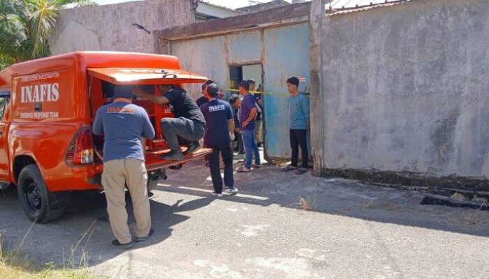 Polisi Olah TKP Penemuan Mayat Mahasiswa Di Jeulingke