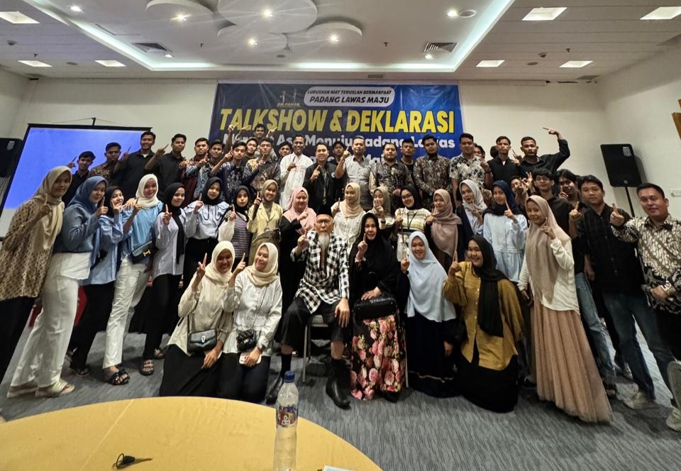 Mahasiswa Asal Palas Di Pekanbaru Talk Show Sekaligus Deklarasi Dukung PMA - AFN