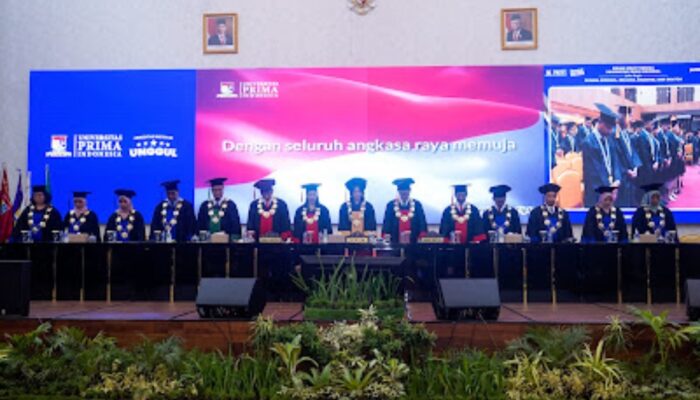 Hadiri Wisuda, LLDikti Yakin Komtmen Pimpinan UNPRI Jadikan Kampus Sehat