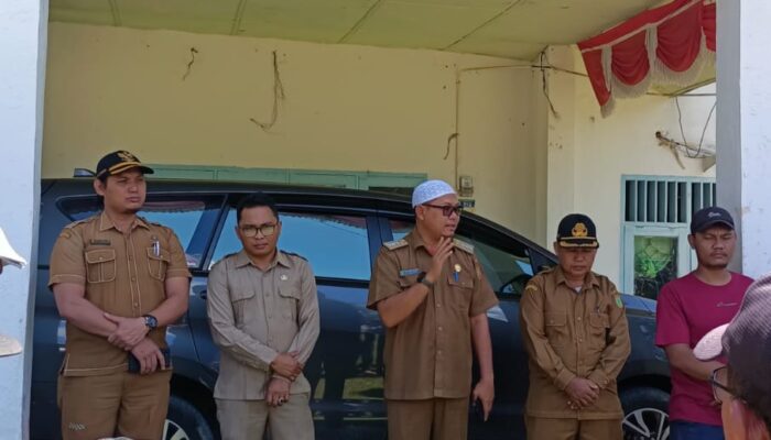 Karyawan PT BDA Temui Camat Longkib Minta Solusi
