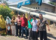 5 Tiang Lampu Listrik Masuk,Warga Terimakasih Ke M Dahnil Ginting
