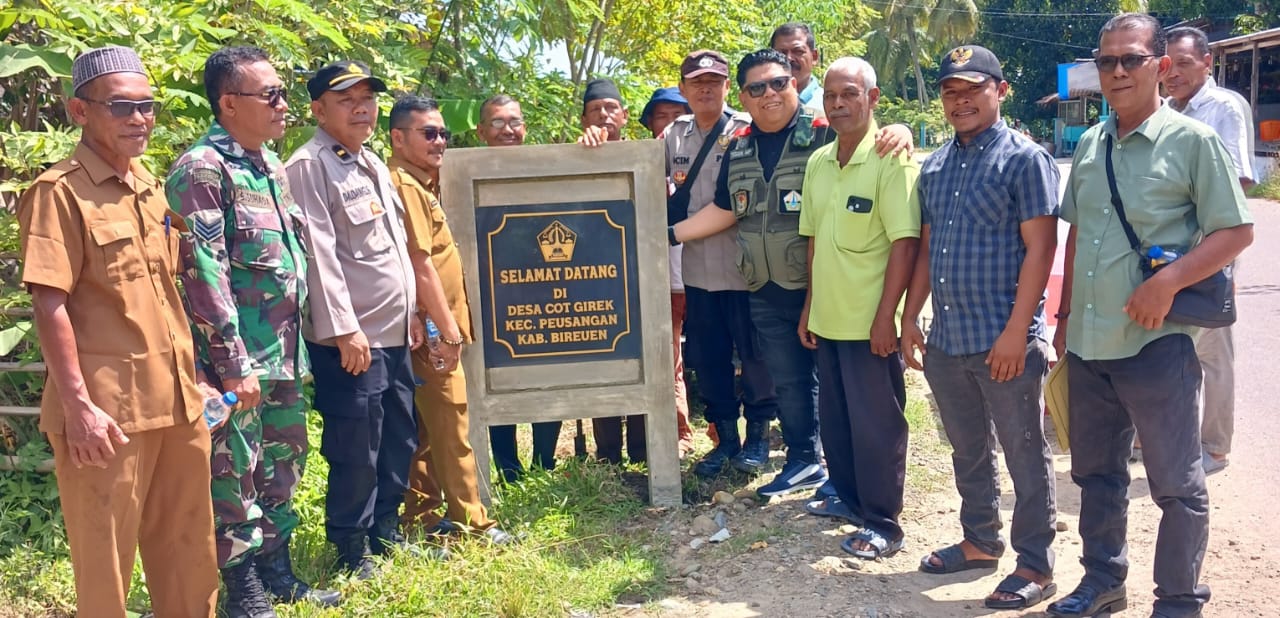 Tiga Gampong Di Bireuen Tetapkan Tapal Batas