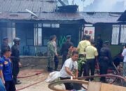 Delapan Rumah Hangus Terbakar Di P. Siantar