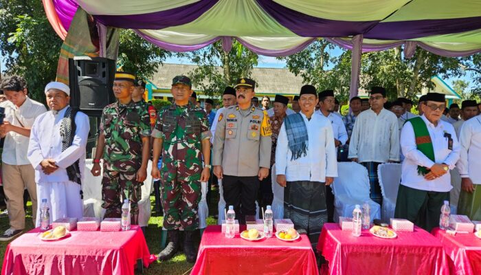 Hadiri Upacara HSN, Polres Simalungun Dukung Peran Santri Dalam Membangun Bangsa