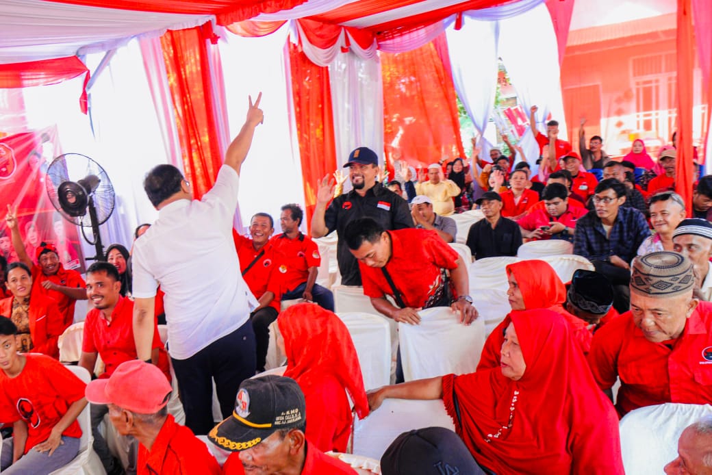 PDI Perjuangan Tanjungmorawa Siap Sumbangkan 36 Ribu Suara Untuk ADIL