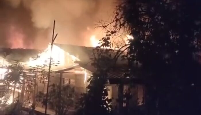 Tiga Rumah Warga Abdya Terbakar