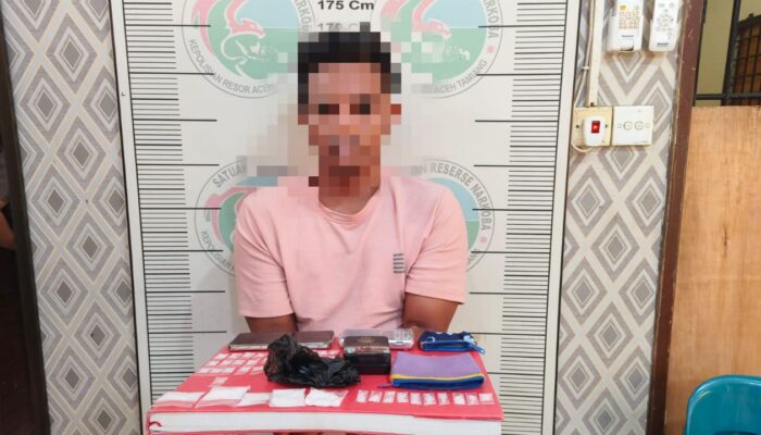 Satresnarkoba Polres Aceh Tamiang Kembali Tangkap Bandar Narkoba