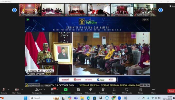 Lapas Labuhanruku Ikuti Webinar Series 6