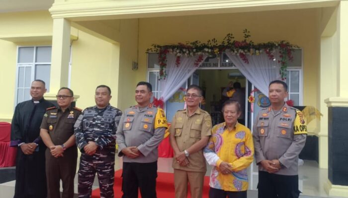 Kapolda Sumut Resmikan Gedung SPKT Polres Nisel