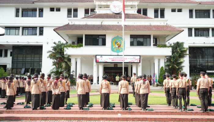 Pj Sekda Medan Lepas 112 Kontingen Kwarcab Gerakan Pramuka Kota Medan Ikuti Islamic Private School International Scout Camp Pattani-Thailand