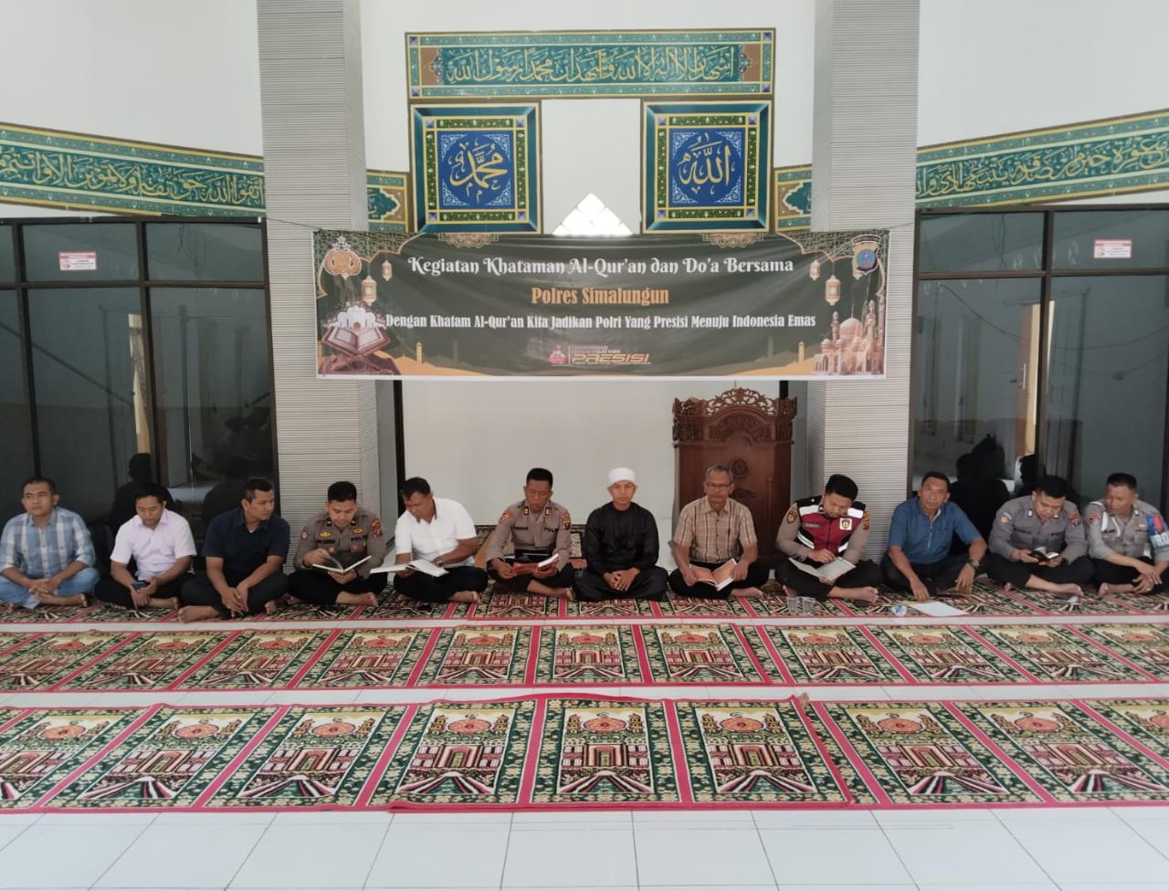 Polres Simalungun Gelar Khataman Al-Quran