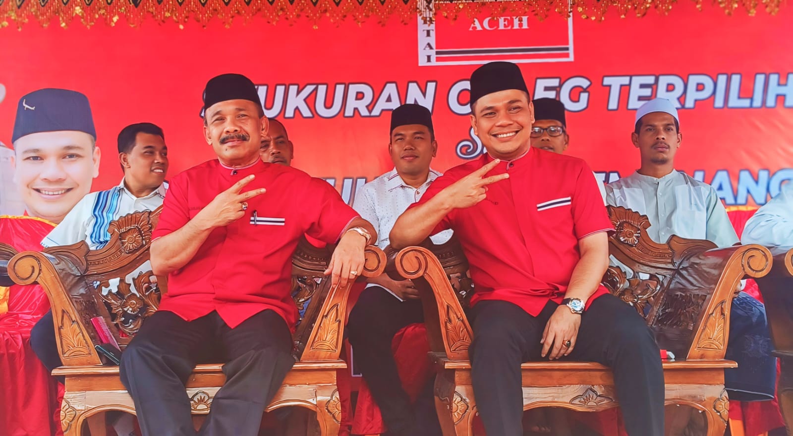 Warga Mutiara Antusias Sambut H Sarjani-Alzaizi Calon Bupati Pidie