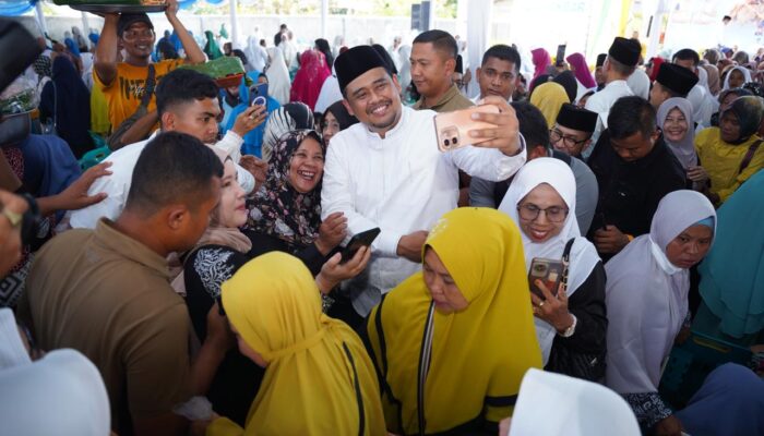 Ini Tiga Pesan Bobby Nasution Di Tabligh Akbar Bersama BKPRMI