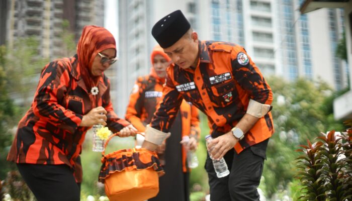 Sambut Hari Sumpah Pemuda dan HUT Pemuda Pancasila, MPW PP Sumut Gelar Ziarah Makam