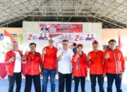 Tageline Deliserdang Sehat Kerja Nyata, Asri Ludin Tambunan Hadiri Konsolidasi PDIP