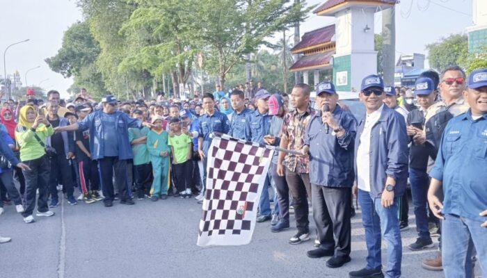 Ribuan Warga Deliserdang Olahraga Bersama