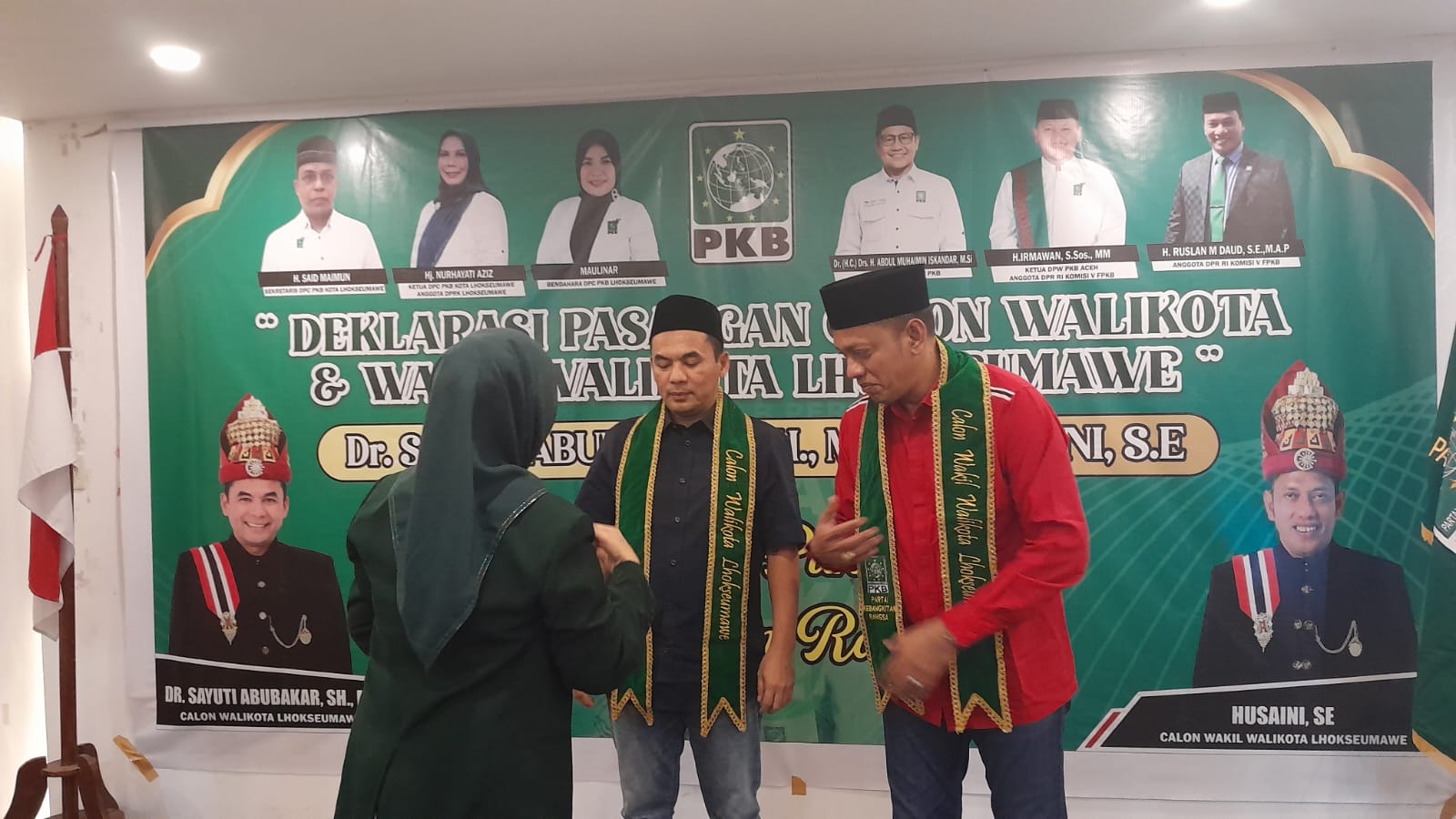 Pengurus, Kader Dan Simpatisan PKB Wajib Dukung Sayuti Abubakar Dan Husaini Pom
