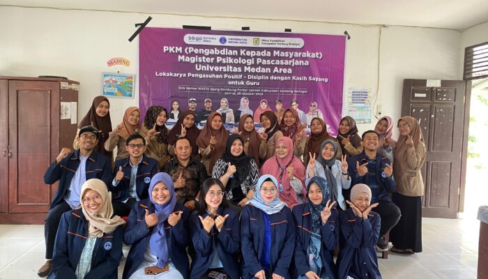 Dosen Magister Psikologi UMA Gelar PKM Di SDN Ujung Rambung, Serdang Bedagai