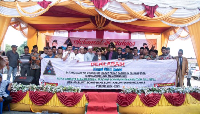Ribuan Warga Dalam Ikatan Keluarga Dalihan Natolu Berikrar Dukung PMA-AFN