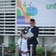 General Manager PLN UID Sumatera Utara, Agus Kuswardoyo saat membacakan naskah Amanat Direktur Utama PLN.