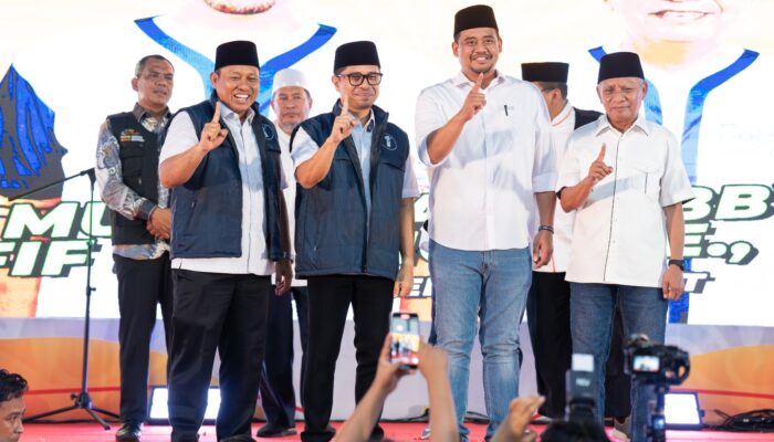 Optimis SANDI Menang, Bobby Sebut Nantinya Akan Lantik Sofyan-Junaidi