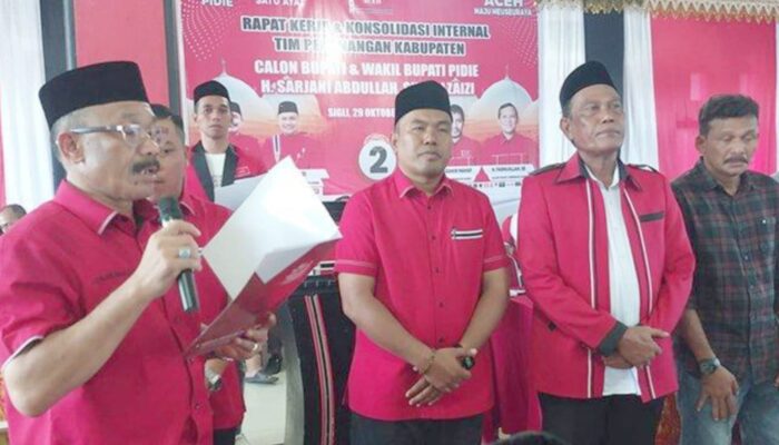 Parpol Pengusung Dan Pendukung Rencana Gelar Apel Siaga Pemenangan Abu Sarjani-Alzaizi