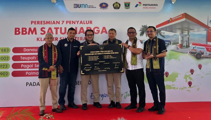 Pertamina Patra Niaga Resmikan Tujuh Titik BBM Satu Harga Klaster Sumatera