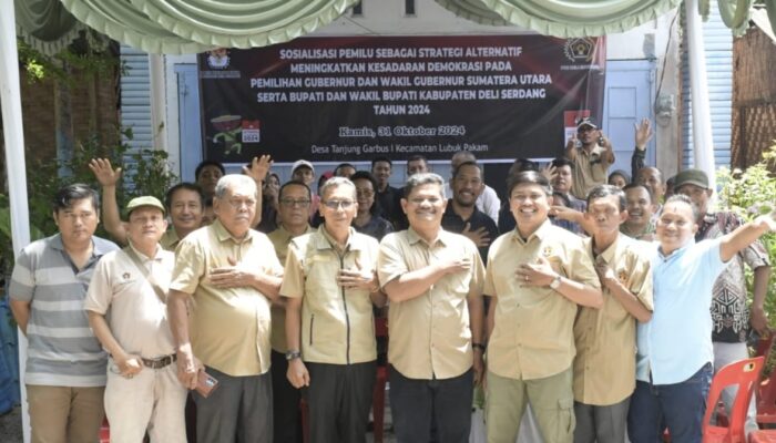 Tingkatkan Partisipasi Pemilih, KPU-PWI Deliserdang Sosialisasi Pilkada Serentak