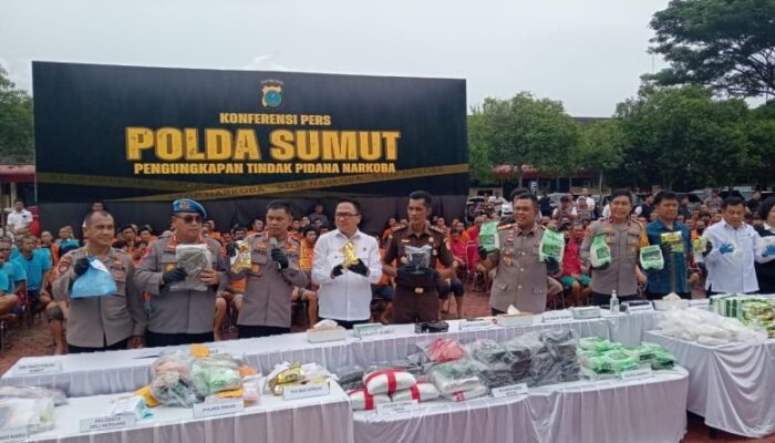 Masyarakat Back-up Polda Sumut Terus Tindak Pelaku Pidana Narkoba