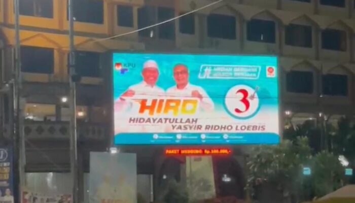 Iklan Pilkada KPU Medan Viral Di Media Sosial, Durasi Paslon HIRO Hanya 1 Detik