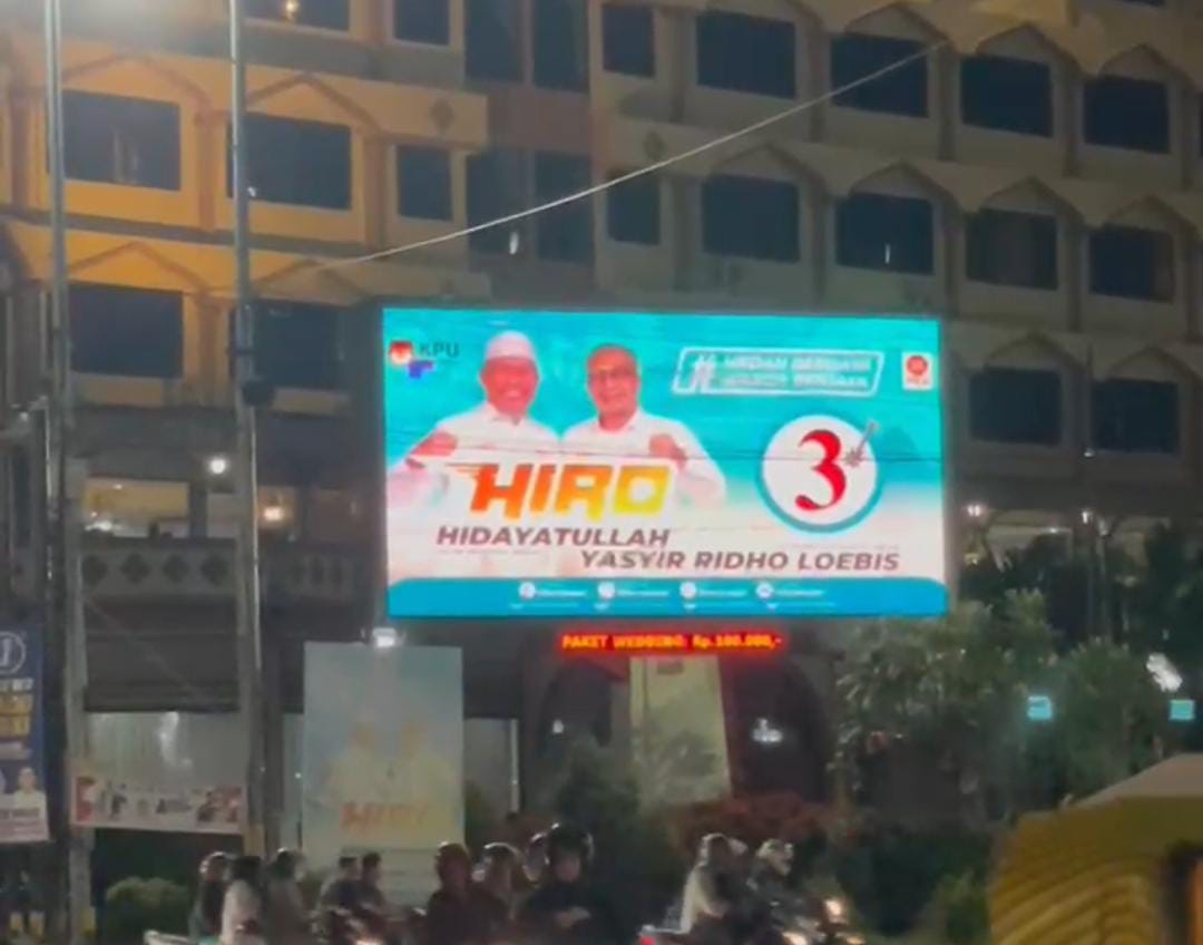 Iklan Pilkada KPU Medan Viral Di Media Sosial, Durasi Paslon HIRO Hanya 1 Detik
