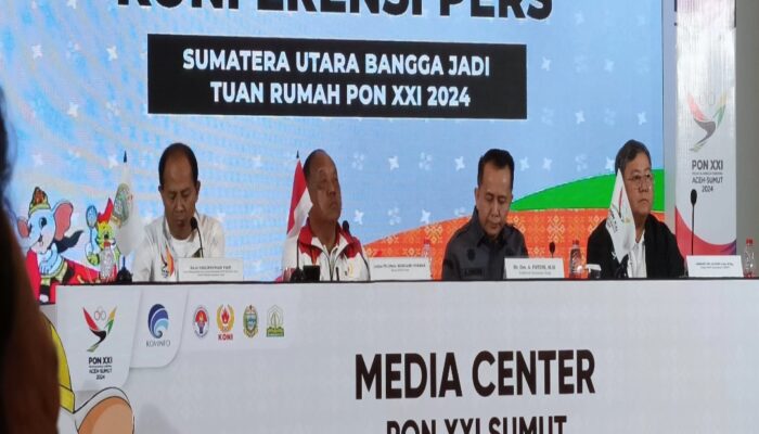 Pj Gubsu Bangga Atas Prestasi Atlet Sumut di PON XXI